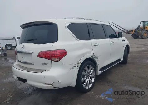 2014 Infiniti Qx80 from USA, damaged, VIN JN8AZ2NF6E9552497